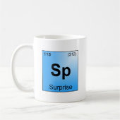 Het element van verbazing koffiemok (Links)