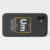 Het element van verwarring T-Shirt Case-Mate iPhone Case (Achterkant (horizontaal))