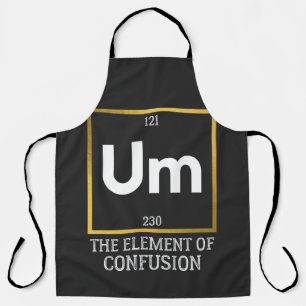 Het element van verwarring T-Shirt Schort