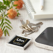 Het element van verwarring T-Shirt Sleutelhanger (Zijkant)