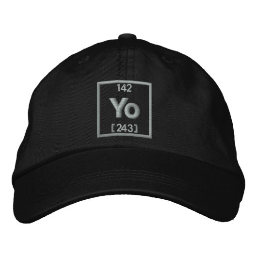 Het element van Whatz Up Embroidery Geborduurde Pet (Voorkant)