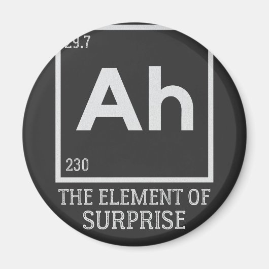 Het element verrassingen magneet (Voorkant)