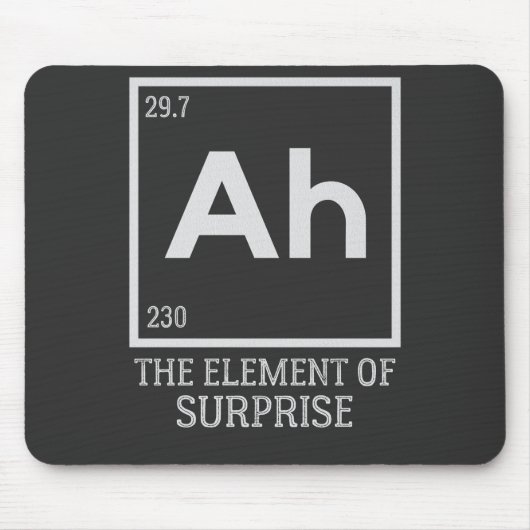 Het element verrassingen muismat (Voorkant)
