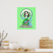 Het element water - Poster (Keuken)