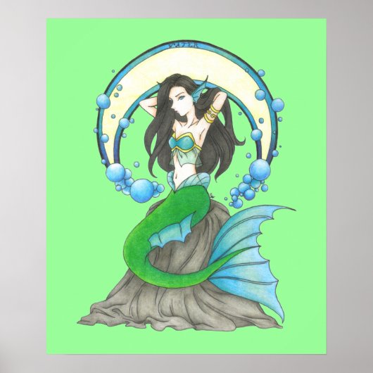 Het element water - Poster (Voorkant)