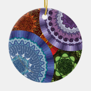 Het Elements Mandalas Ornament