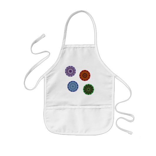 Het Elements Mandalas Schort (Voorkant)
