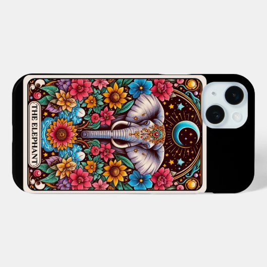 Het Elephant Spirit Tarot Deck Collectie Case-Mate iPhone Case (Achterkant (horizontaal))
