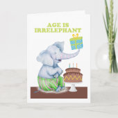 Het Elephant-tijdperk van de geboorte is irrelevan Kaart (Voorkant)