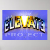 Het Elevate Poster van het Project (Voorkant)