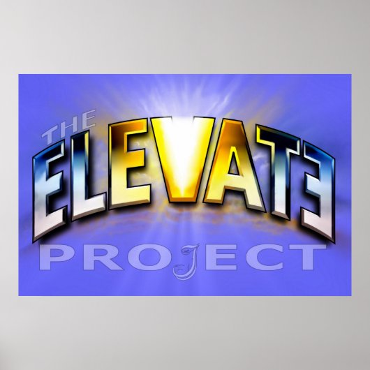 Het Elevate Poster van het Project (Voorkant)