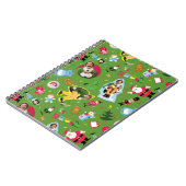 Het Elf en het Kerst Icons Pattern Notitieboek (Linkerzijde)