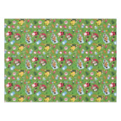 Het Elf en het Kerst Icons Pattern Tafelkleed (Voorkant (Horizontaal))