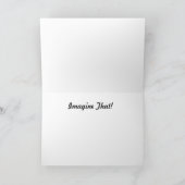Het Elf Notecard van de Kat van de fee Feestdagen Kaart (Binnen)