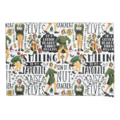 Het Elf Quote-patroon begroten Kussensloop (Voorkant)