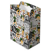 Het Elf Quote-patroon begroten Medium Cadeauzakje (Achterkant Gekanteld)