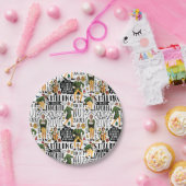 Het Elf Quote-patroon begroten Papieren Bordje (Feest)