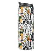 Het Elf Quote-patroon begroten Thermosbeker (Geroteerd rechts)