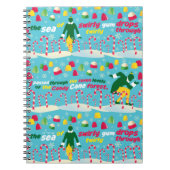 Het Elf Snoep Pattern Notitieboek (Voorkant)