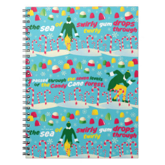 Het Elf Snoep Pattern Notitieboek