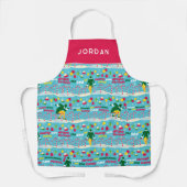 Het Elf Snoep Pattern Schort (Voorkant)