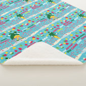 Het Elf Snoep Pattern Sherpa Deken (3/4)