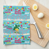 Het Elf Snoep Pattern Theedoek (Quarter Fold)