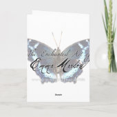 Het Elf van de pompoen Kaart (Achterkant)