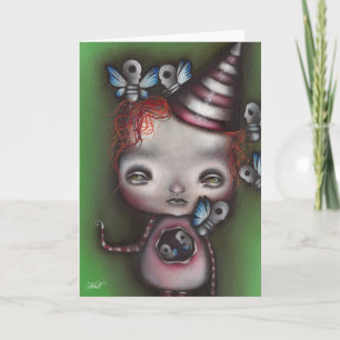 Het Elf van Kerstmis Feestdagen Kaart