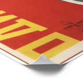 "Het elfde jaar" door Dziga Vertov USSR 1928 Poster (Hoek)