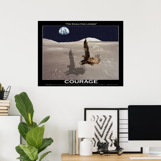 HET ELGF HEEFT AANGEVOERD ~ Art Poster (Thuiskantoor)