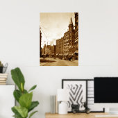 Het Elwood-gebouw Poster (Thuiskantoor)