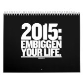 Het Embiggen-kalender van 2015 Kalender (Hoes)