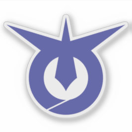 Het embleem van Aki, Kochi Sticker