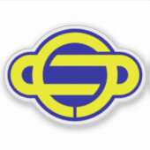 Het embleem van Ayase, Kanagawa Sticker (Voorkant)