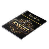 Het Embleem van de Edele Ridder Notitieboek (Linkerzijde)