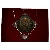 Het embleem van de liefde. groot cadeauzakje (Achterkant)