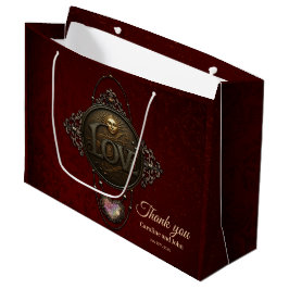 Het embleem van de liefde. groot cadeauzakje