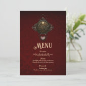 Het embleem van de liefde. menu (Staand voorkant)