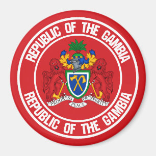Het Embleem van de Ronde van Gambia Magneet
