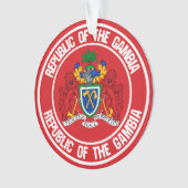 Het Embleem van de Ronde van Gambia Ornament (voorkant)