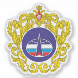 Het embleem van de Russische ruimtemacht Sticker