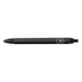 Het embleem van de vrijmetselarij zwarte inkt pen (Voorkant)