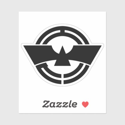 Het embleem van Ebina, Kanagawa Sticker (Vel)