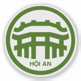 Het embleem van Hoi An, Vietnam Sticker