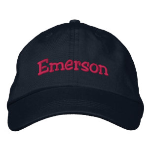 Het Emerson Geborduurde Hete Roze van de Marine Pet