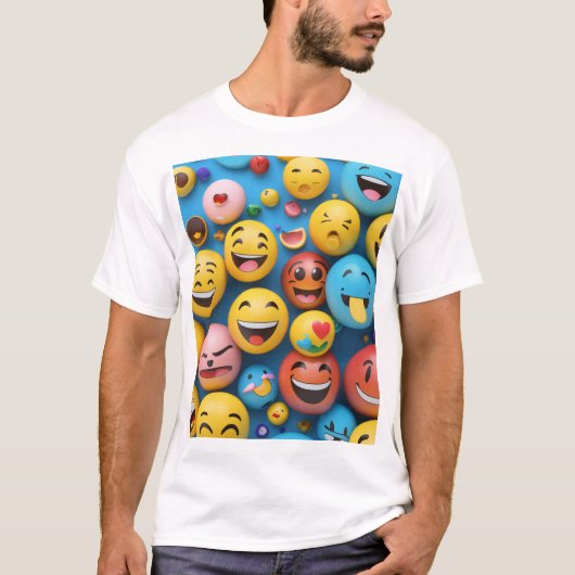 Het emoji-shirt t-shirt (Voorkant)