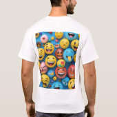 Het emoji-shirt t-shirt (Achterkant)