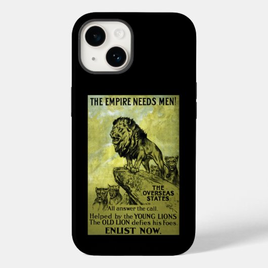 Het Empire heeft Mannen Hoesje-Mate iPhone Case no (Achterkant)
