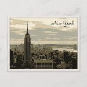 Het Empire State Building Briefkaart (Voorkant)